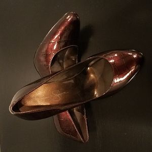 Jessica Simpson brown heels size 8.5